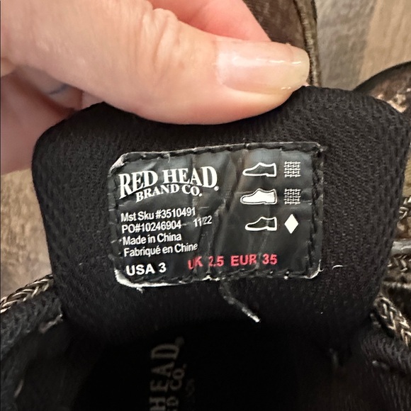 Boys RedHead Camouflage Outdoor Boots - Picture 8 of 8